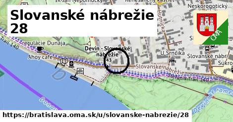 Slovanské nábrežie 28, Bratislava