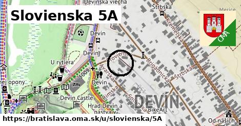 Slovienska 5A, Bratislava