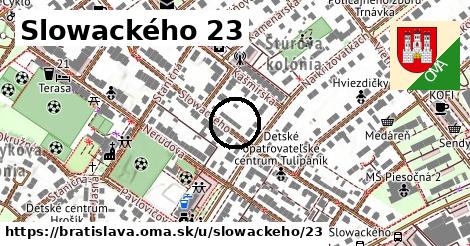 Slowackého 23, Bratislava