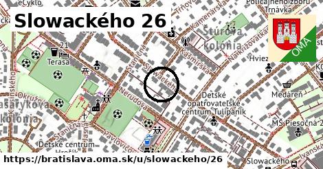 Slowackého 26, Bratislava