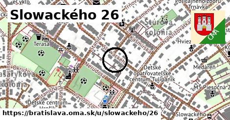 Slowackého 26, Bratislava