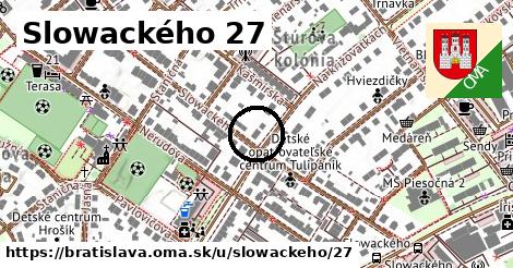 Slowackého 27, Bratislava