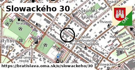 Slowackého 30, Bratislava