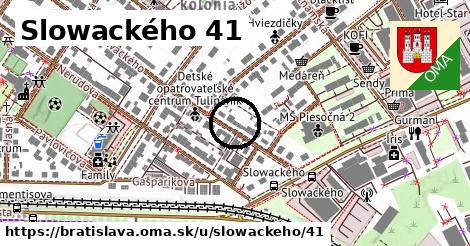 Slowackého 41, Bratislava