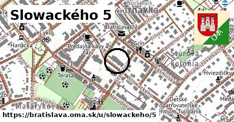 Slowackého 5, Bratislava