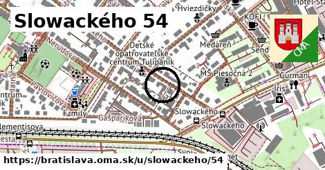 Slowackého 54, Bratislava