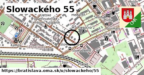 Slowackého 55, Bratislava