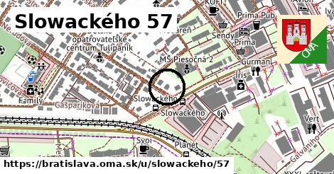 Slowackého 57, Bratislava