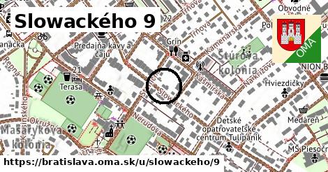 Slowackého 9, Bratislava