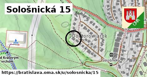 Sološnická 15, Bratislava