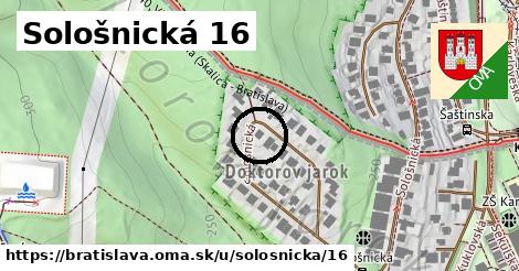 Sološnická 16, Bratislava