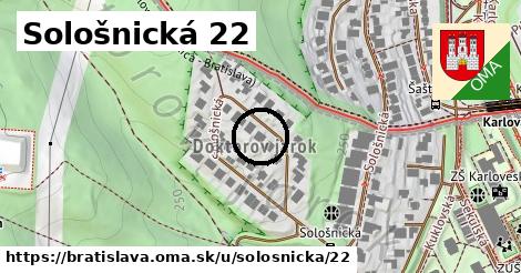 Sološnická 22, Bratislava