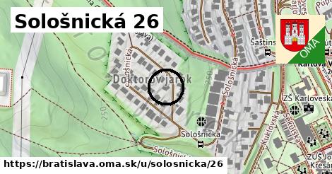 Sološnická 26, Bratislava