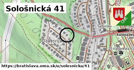 Sološnická 41, Bratislava