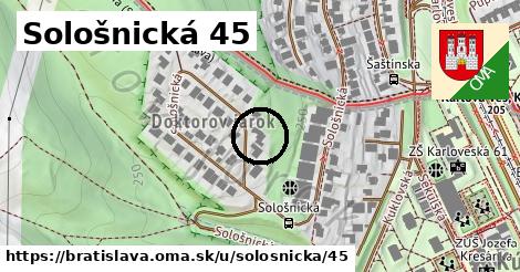 Sološnická 45, Bratislava