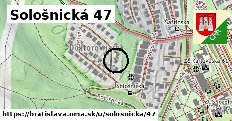 Sološnická 47, Bratislava