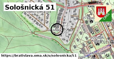 Sološnická 51, Bratislava