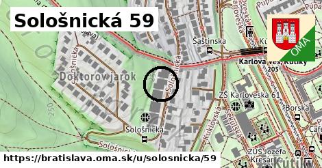 Sološnická 59, Bratislava
