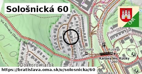 Sološnická 60, Bratislava