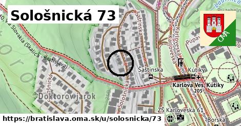 Sološnická 73, Bratislava