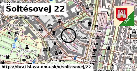 Šoltésovej 22, Bratislava
