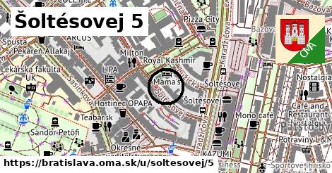 Šoltésovej 5, Bratislava