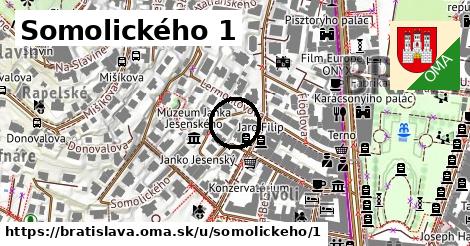 Somolického 1, Bratislava