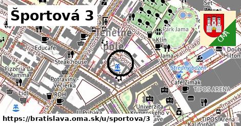 Športová 3, Bratislava