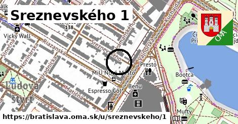 Sreznevského 1, Bratislava