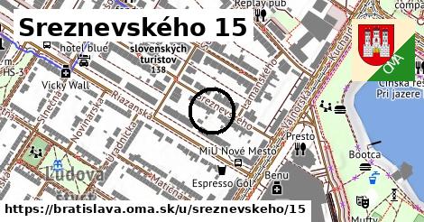 Sreznevského 15, Bratislava