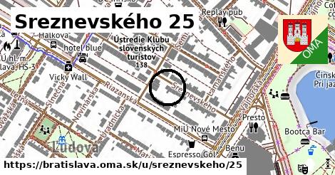 Sreznevského 25, Bratislava