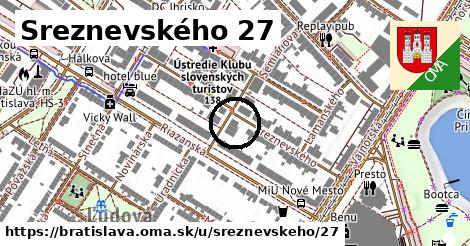 Sreznevského 27, Bratislava