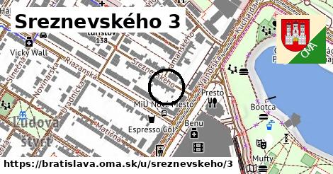 Sreznevského 3, Bratislava