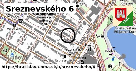 Sreznevského 6, Bratislava