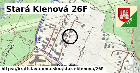 Stará Klenová 26F, Bratislava