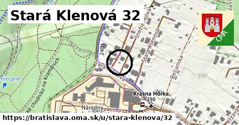 Stará Klenová 32, Bratislava