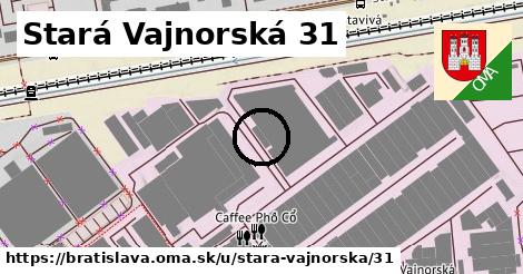 Stará Vajnorská 31, Bratislava