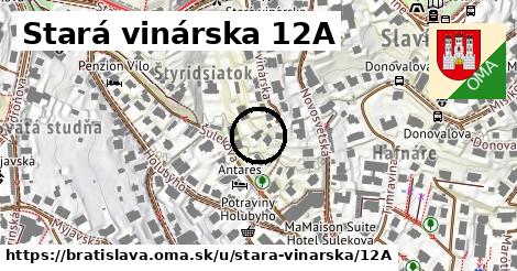 Stará vinárska 12A, Bratislava