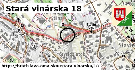 Stará vinárska 18, Bratislava