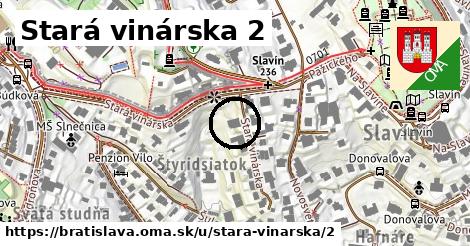 Stará vinárska 2, Bratislava