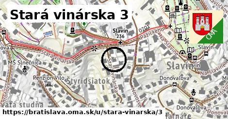 Stará vinárska 3, Bratislava