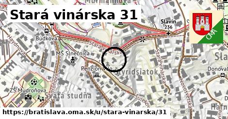 Stará vinárska 31, Bratislava