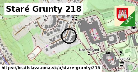 Staré Grunty 218, Bratislava