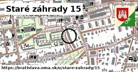 Staré záhrady 15, Bratislava