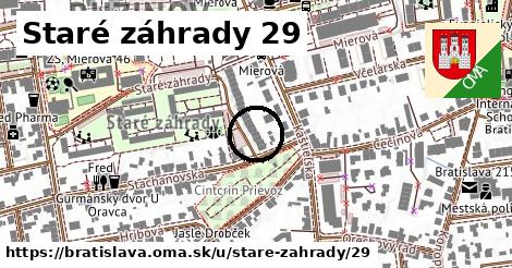 Staré záhrady 29, Bratislava