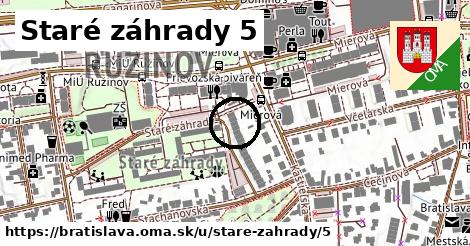 Staré záhrady 5, Bratislava