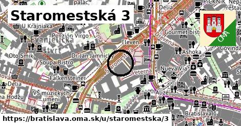 Staromestská 3, Bratislava