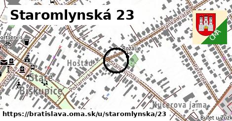 Staromlynská 23, Bratislava