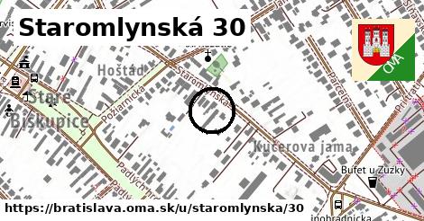 Staromlynská 30, Bratislava