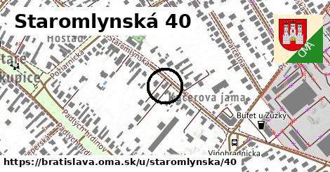Staromlynská 40, Bratislava
